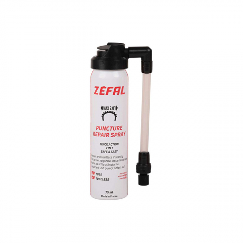 Zefal Sealant Repair spray 75ml i gruppen CYKELDELAR / DÄCK & SLANG / RESERVDELAR / Repkit hos Sävedalens Cykel - 1956 (1127)