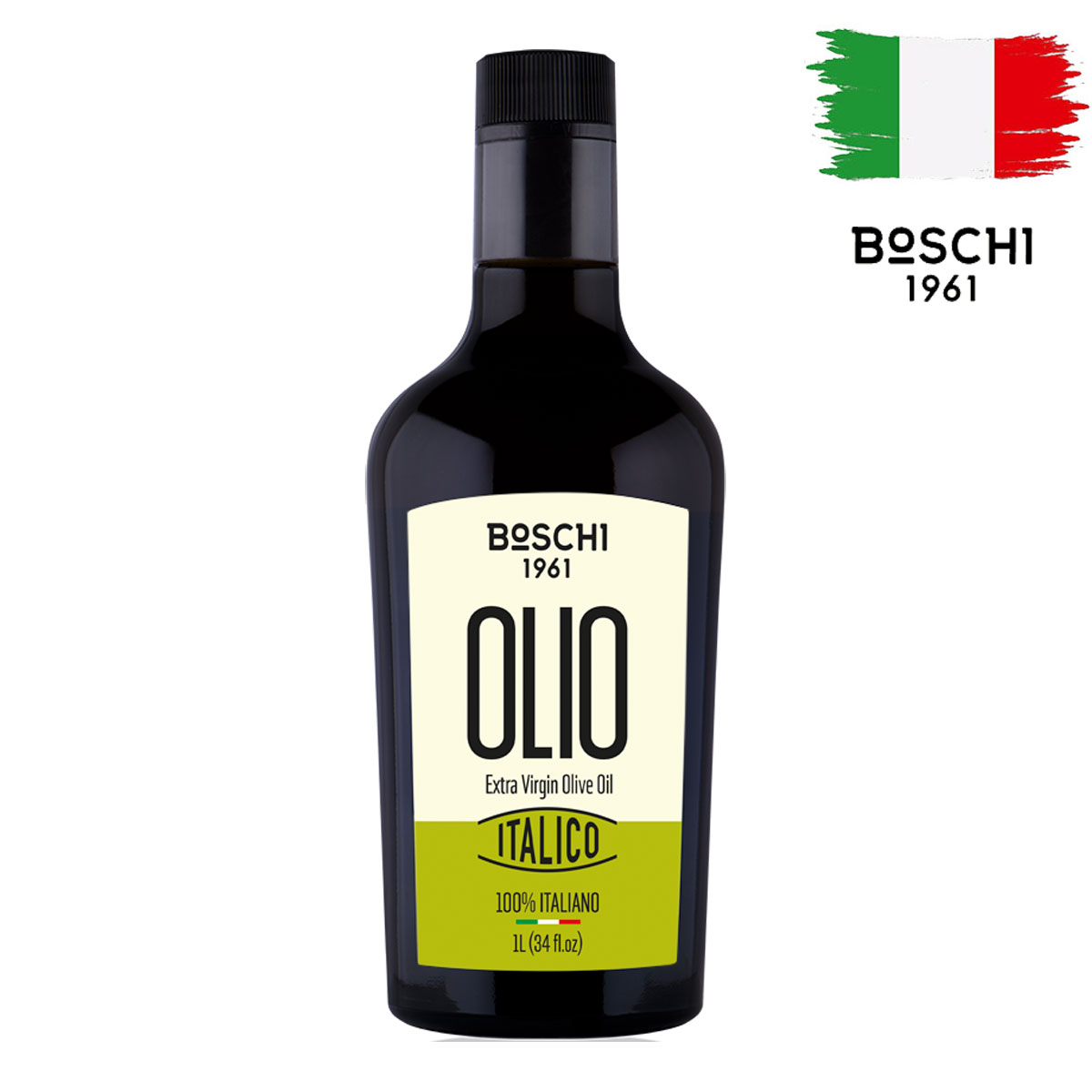 IL BOSCHETTO Italico 100% Italiano E.V. Olivolja - 500ml i gruppen KOST/KROPP / DELI SHOP - DELIKATESSBUTIK hos Sävedalens Cykel - 1956 (01-898526)