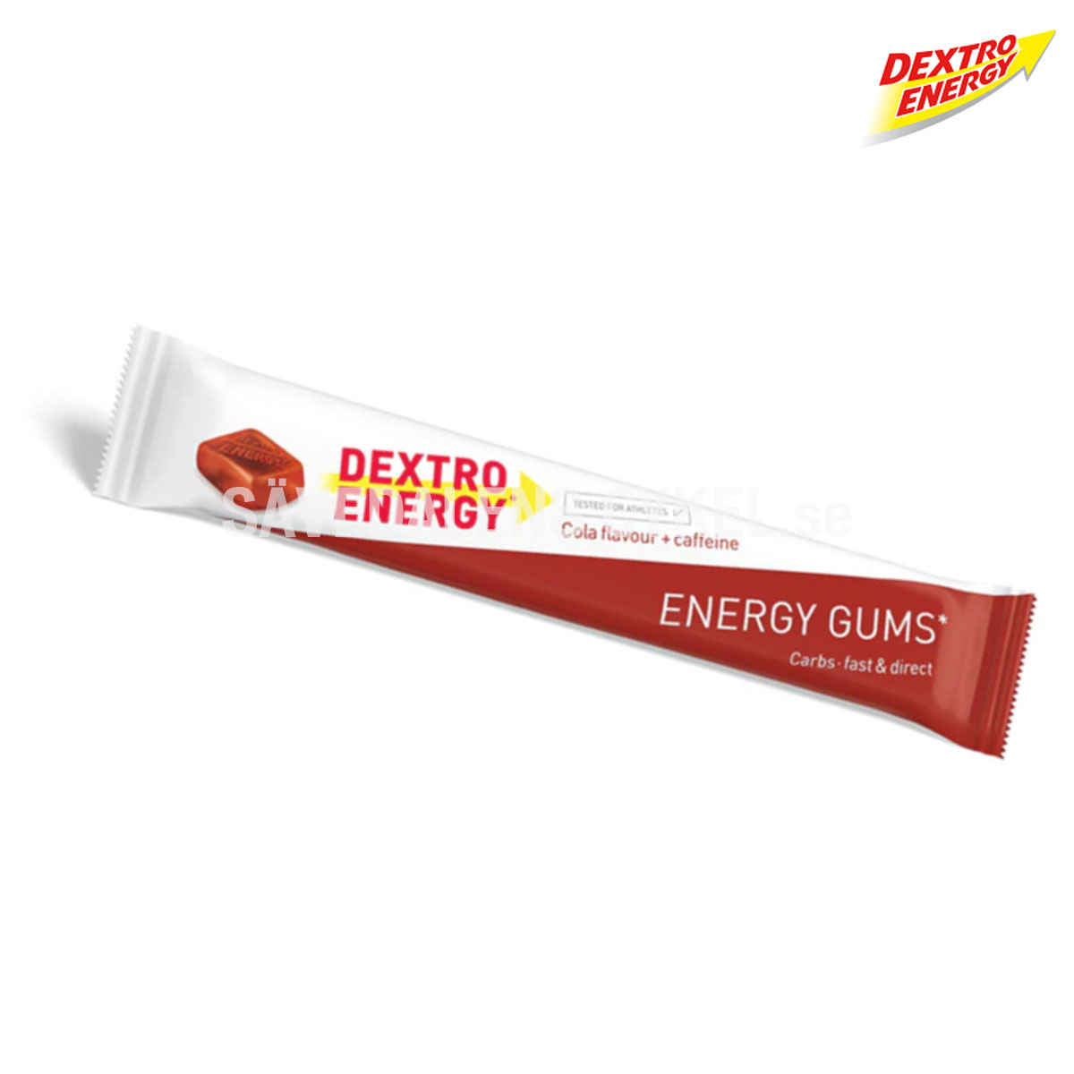 Dextro Energy Gums Cola+ Caffeine i gruppen ENERGITILLSKOTT hos Sävedalens Cykel - 1956 (1000596)