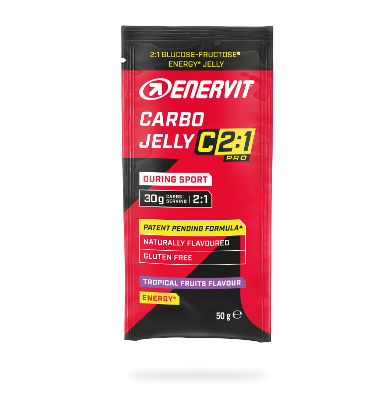ENERVIT Carbo Carbo Jelly  C2:1 50g i gruppen ENERGITILLSKOTT hos Sävedalens Cykel - 1956 (1001423)