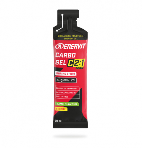 ENERVIT Carbo Gel C2:1 Lime i gruppen ENERGITILLSKOTT hos Sävedalens Cykel - 1956 (1001424)