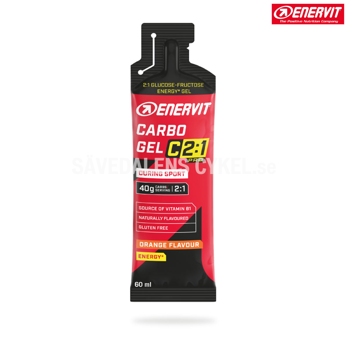 ENERVIT Carbo Gel C2:1 Apelsin i gruppen ENERGITILLSKOTT hos Sävedalens Cykel - 1956 (1001425)