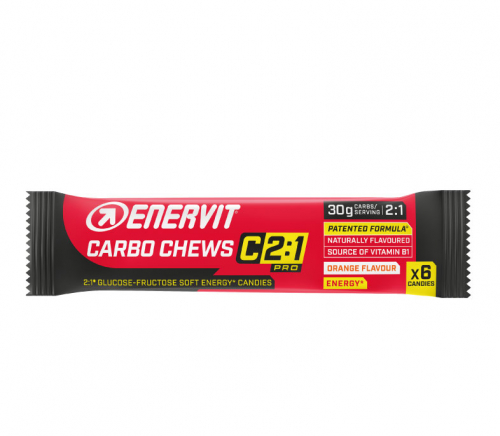 ENERVIT Carbo Chews 2:1 3x34g 3-pack i gruppen ENERGITILLSKOTT / GEL & LIQUID hos Sävedalens Cykel - 1956 (1001534)