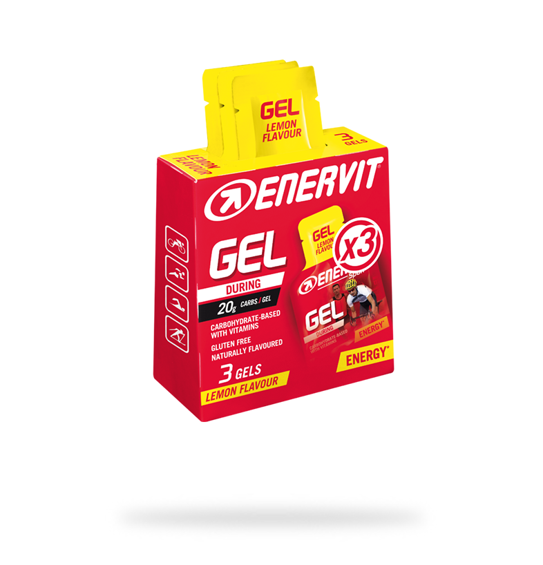 ENERVIT Sport Gel Competition Citrus 25ml 3-pack i gruppen ENERGITILLSKOTT hos Sävedalens Cykel - 1956 (1002644)