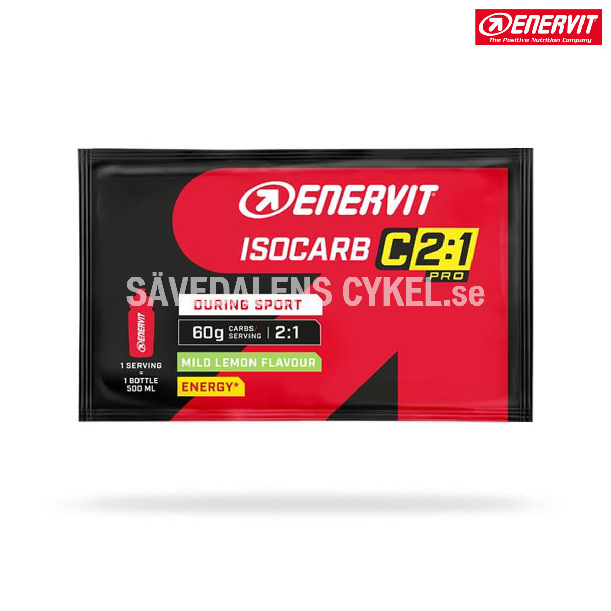 ENERVIT ISOCARB C2:1 Singel - 65 g i gruppen ENERGITILLSKOTT hos Sävedalens Cykel - 1956 (1004111)