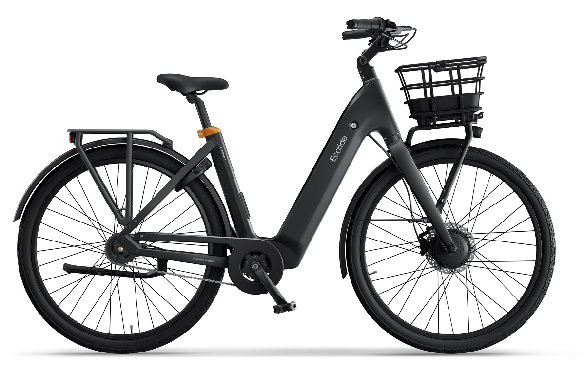 Ecoride Ambassador 4 Svart Navmotor Kedja Fotbroms i gruppen CYKLAR / ELCYKLAR hos Sävedalens Cykel - 1956 (101E-501-BK00)