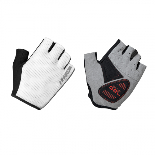 GripGrab EasyRider Padded Glove White i gruppen CYKELKLÄDER & UTRUSTNING / CYKLELKLÄDER / Handskar Korta / Unisex hos Sävedalens Cykel - 1956 (104202-Sr)