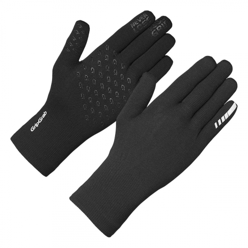 GripGrab Waterproof Knitted Thermal Glove Black i gruppen CYKELKLÄDER & UTRUSTNING / CYKLELKLÄDER / Handskar Vinter hos Sävedalens Cykel - 1956 (107401-XSSr)