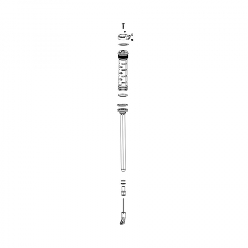 ROCKSHOX Fork damper assembly For Recon Silver RL B1+ (2017-2021)/Recon RL A1+ (2018-2021) i gruppen CYKELDELAR / FRAMGAFFLAR / Reservdelar hos Sävedalens Cykel - 1956 (11.4018.104.034)