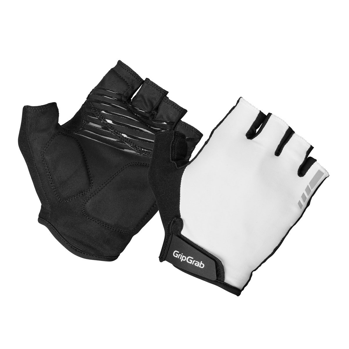 GripGrab Ride RC Max Vadderade kortfingrade sommarhandskar White/Black i gruppen CYKELKLÄDER & UTRUSTNING / CYKLELKLÄDER / Handskar Korta / Unisex hos Sävedalens Cykel - 1956 (110002-XSr)