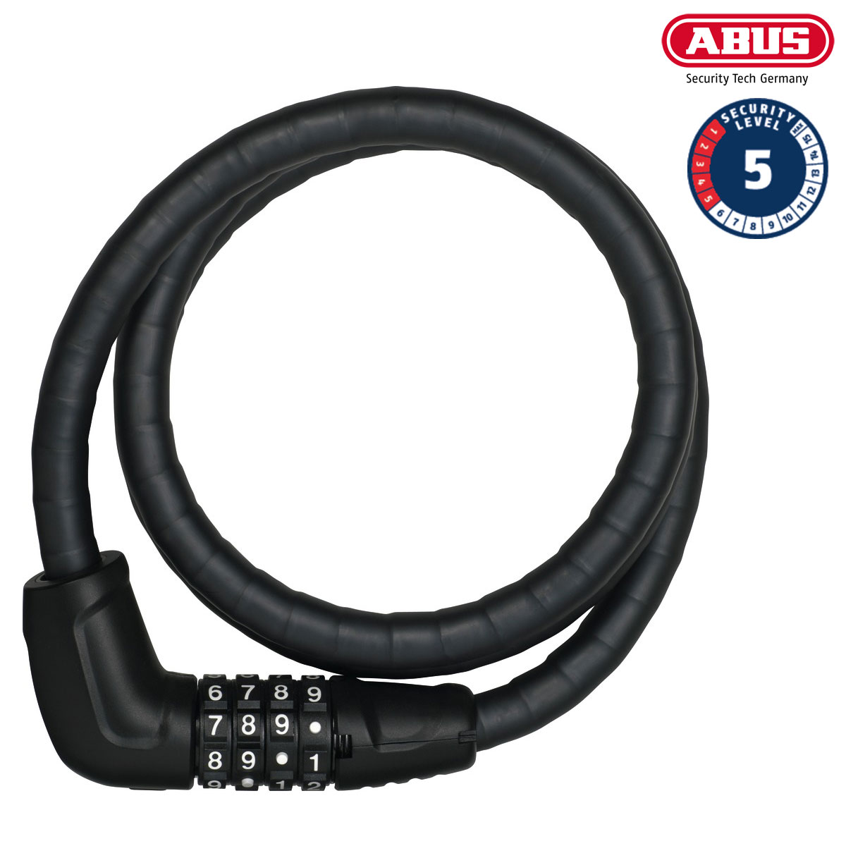 ABUS Tresorflex 6615C/120/15 black Steel-O-Flex i gruppen CYKELTILLBEHÖR / Cykellås / Spirallås hos Sävedalens Cykel - 1956 (13780)