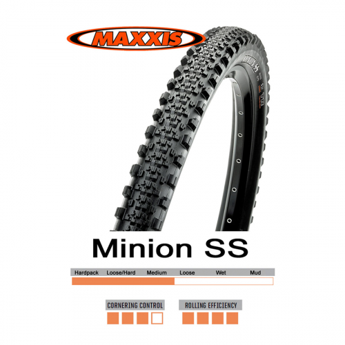 Maxxis Minion SS EXO TR 27.5x2.30 2C Vikbart i gruppen CYKELDELAR / DÄCK & SLANG / DÄCK / 27.5 tum MTB hos Sävedalens Cykel - 1956 (18-157-421)