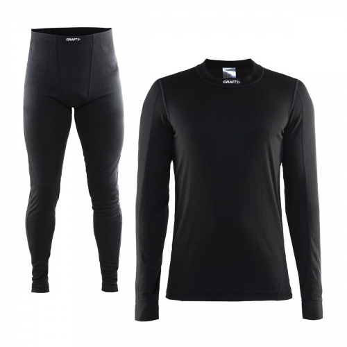 Craft Unisex Active Set Black i gruppen CYKELKLÄDER & UTRUSTNING / CYKLELKLÄDER / Underställ / Unisex hos Sävedalens Cykel - 1956 (1903729-9999-3-XSr)