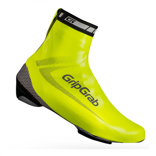 GripGrab RaceAqua Hi-Vis Waterproof Shoe Cover Yellow Hi-Vis i gruppen CYKELKLÄDER & UTRUSTNING / CYKELSKOR / Skoskydd Allround hos Sävedalens Cykel - 1956 (201208-3839r)
