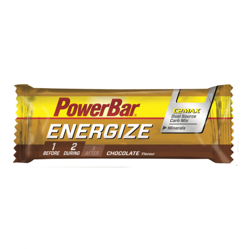 PowerBar Energize Chocolate 55 g i gruppen ENERGITILLSKOTT / SPORTDRYCK hos Sävedalens Cykel - 1956 (21440217)