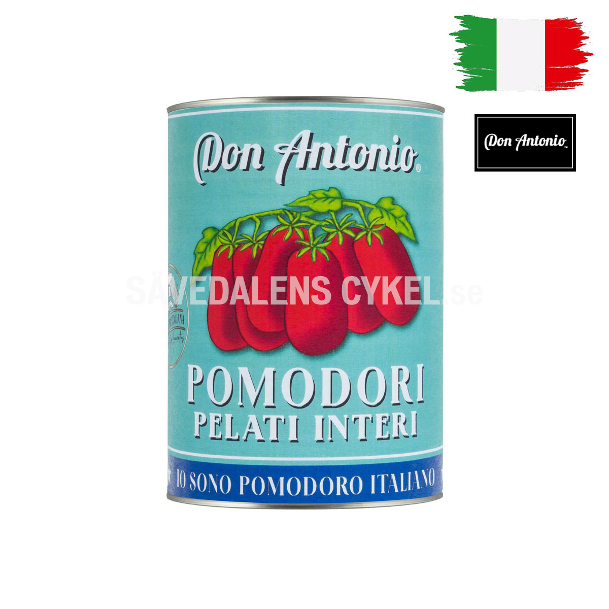 DON ANTONIO Skalade tomater hela - 400g i gruppen KOST/KROPP / DELI SHOP - DELIKATESSBUTIK hos Sävedalens Cykel - 1956 (25-277708)