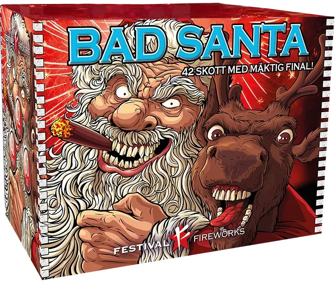 Festival Bad Santa 42 Skott i gruppen FYRVERKERIER hos Sävedalens Cykel - 1956 (37666)