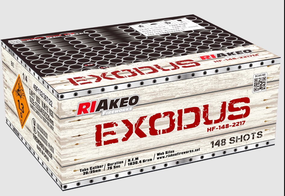 Riakeo Exodus 148 Skott i gruppen FYRVERKERIER hos Sävedalens Cykel - 1956 (39866)