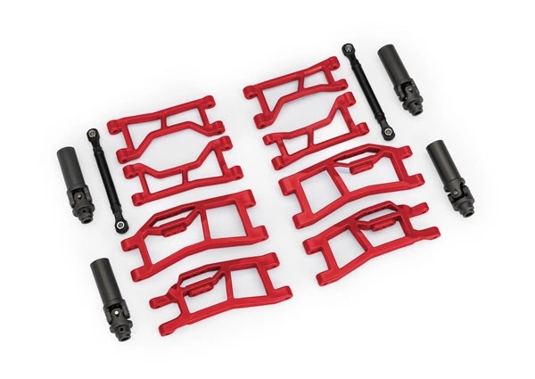 Traxxas Breddningssats (WideMaxx) Röd Mini Maxx i gruppen RC - RADIOSTYRT / RC RESERVDELAR hos Sävedalens Cykel - 1956 (4210790-RED)