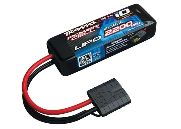 Traxxas Batteri Li-Po 2S 7.4V 25C 2200mAh i gruppen RC - RADIOSTYRT / BATTERI & BATTERILADDARE hos Sävedalens Cykel - 1956 (422820X)