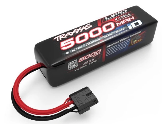 Traxxas Batteri Li-Po 4S 14.8V 25C 5000mAh i gruppen RC - RADIOSTYRT / BATTERI & BATTERILADDARE hos Sävedalens Cykel - 1956 (422889X)