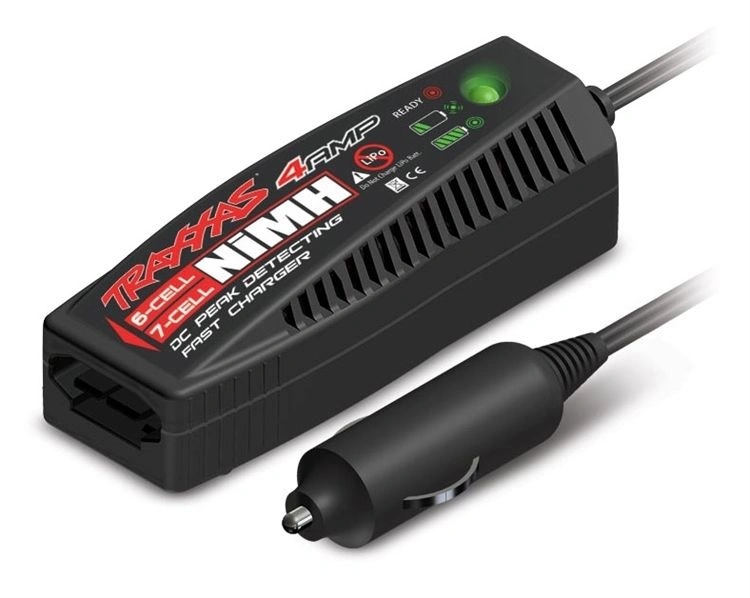 Traxxas Laddare 12volt 4 amp 6-7cell NiMH Auto ID i gruppen RC - RADIOSTYRT / BATTERI & BATTERILADDARE hos Sävedalens Cykel - 1956 (422975)