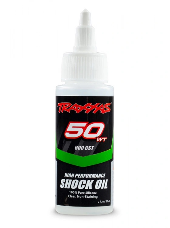 Traxxas Silikon Dämparolja Premium 50WT 600cSt 60 ml i gruppen RC - RADIOSTYRT / RC Olja, Fett & Lim hos Sävedalens Cykel - 1956 (425034)
