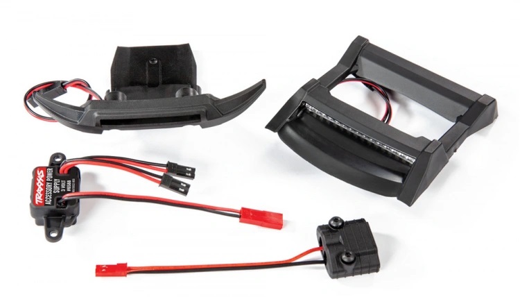 Traxxas LED Ljus Fram & Tak Set Komplett Rustler 4x4 i gruppen RC - RADIOSTYRT / RC ELEKTRONIK SERVO FARTREGLAGE hos Sävedalens Cykel - 1956 (426795)