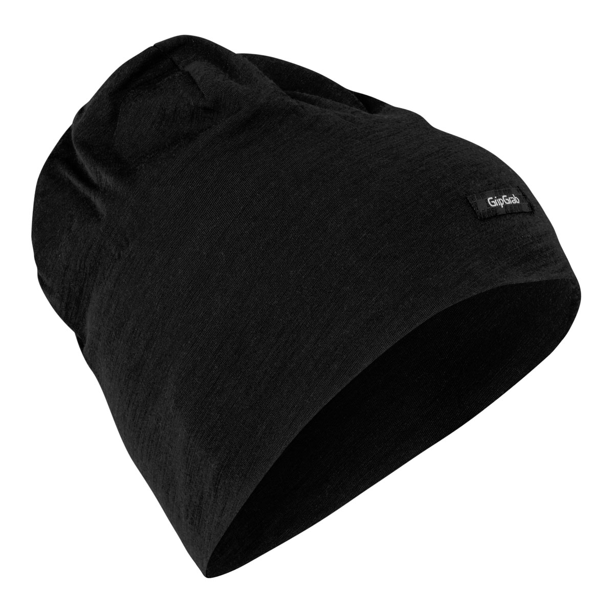 GripGrab Merino Polyfibre 50/50 Lightweight Beanie Black i gruppen CYKELKLÄDER & UTRUSTNING / CYKLELKLÄDER / Handskar Korta / Unisex hos Sävedalens Cykel - 1956 (504101-5457r)