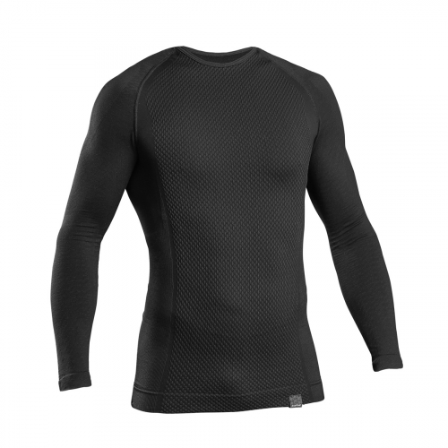 GripGrab Expert Seamless Thermal Base Layer LS Black i gruppen CYKELKLÄDER & UTRUSTNING / BASE LAYERS hos Sävedalens Cykel - 1956 (601001-SMr)