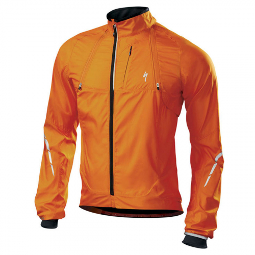 SPECIALIZED Deflect Hybrid Jacket Orange i gruppen CYKELKLÄDER & UTRUSTNING / CYKLELKLÄDER / Vind & Regn / Unisex hos Sävedalens Cykel - 1956 (64414-6535-XLr)