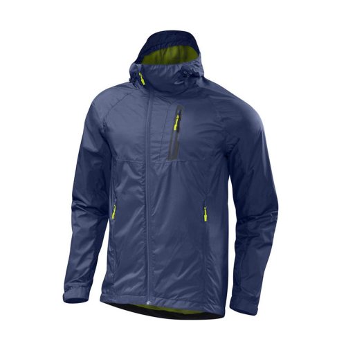 DEFLECT H2O Mountain Active Shell Jacket Navy/Hyper Green i gruppen CYKELKLÄDER & UTRUSTNING / CYKLELKLÄDER / Vind & Regn / Unisex hos Sävedalens Cykel - 1956 (64416-7623r)