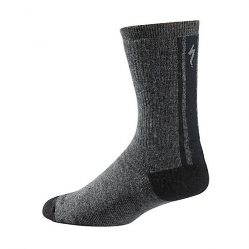 Winter Wool Sock Dark Grey i gruppen CYKELKLÄDER & UTRUSTNING / CYKLELKLÄDER / Strumpor hos Sävedalens Cykel - 1956 (64714-1645r)