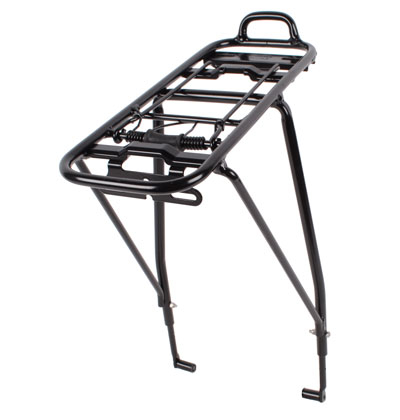 Atran Velo PAKETHÅLLARE CITY 24-29 AVS SVART FÖR SKIVBROMS i gruppen CYKELTILLBEHÖR / Pakethållare hos Sävedalens Cykel - 1956 (7350006380785)