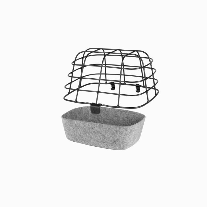 Atran Velo Duo Lock 44x36x26cm (lock+stoppning till 6121020) i gruppen CYKELTILLBEHÖR / Cykelkorg hos Sävedalens Cykel - 1956 (7350006382499)