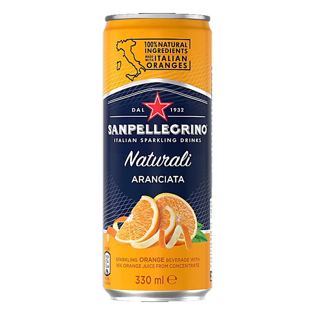 S.PELLEGRINO ARANCIATA 33 cl SAN PELLEGRINO i gruppen DELI SHOP hos Sävedalens Cykel - 1956 (8002270826887)