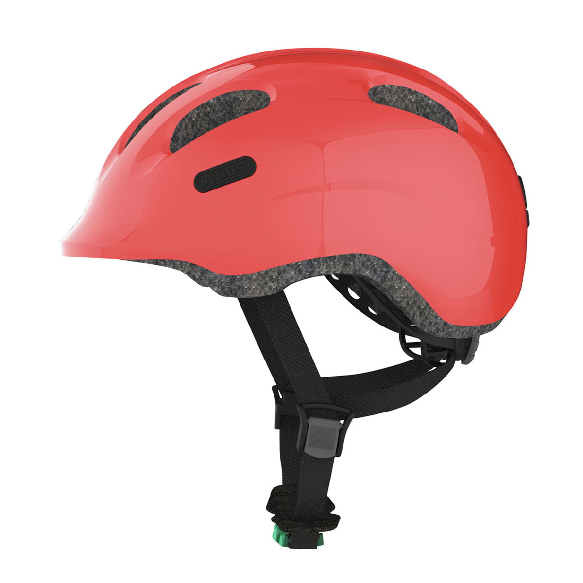 ABUS Hjälm Smiley 2.0 Sparkling Red - GRÖNT SPÄNNE i gruppen CYKELKLÄDER & UTRUSTNING / CYKELHJÄLM / Cykelhjälm Barn hos Sävedalens Cykel - 1956 (84216-4550r)