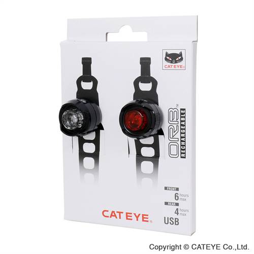 CAT EYE ORB RECHARGEABLE KIT i gruppen CYKELTILLBEHÖR / Belysning / Lampsats hos Sävedalens Cykel - 1956 (8900215)