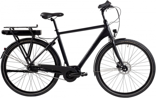 Winther Superbe 2 28 tum 7-vxl 58 cm Matt Svart Batteri 10.4AH i gruppen CYKLAR / ELCYKLAR hos Sävedalens Cykel - 1956 (9102190858-10)