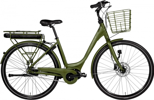 Winther Superbe 2 28 tum 7-vxl 48 cm Matt Grön 10.4AH i gruppen CYKLAR / ELCYKLAR hos Sävedalens Cykel - 1956 (9102295148-10)