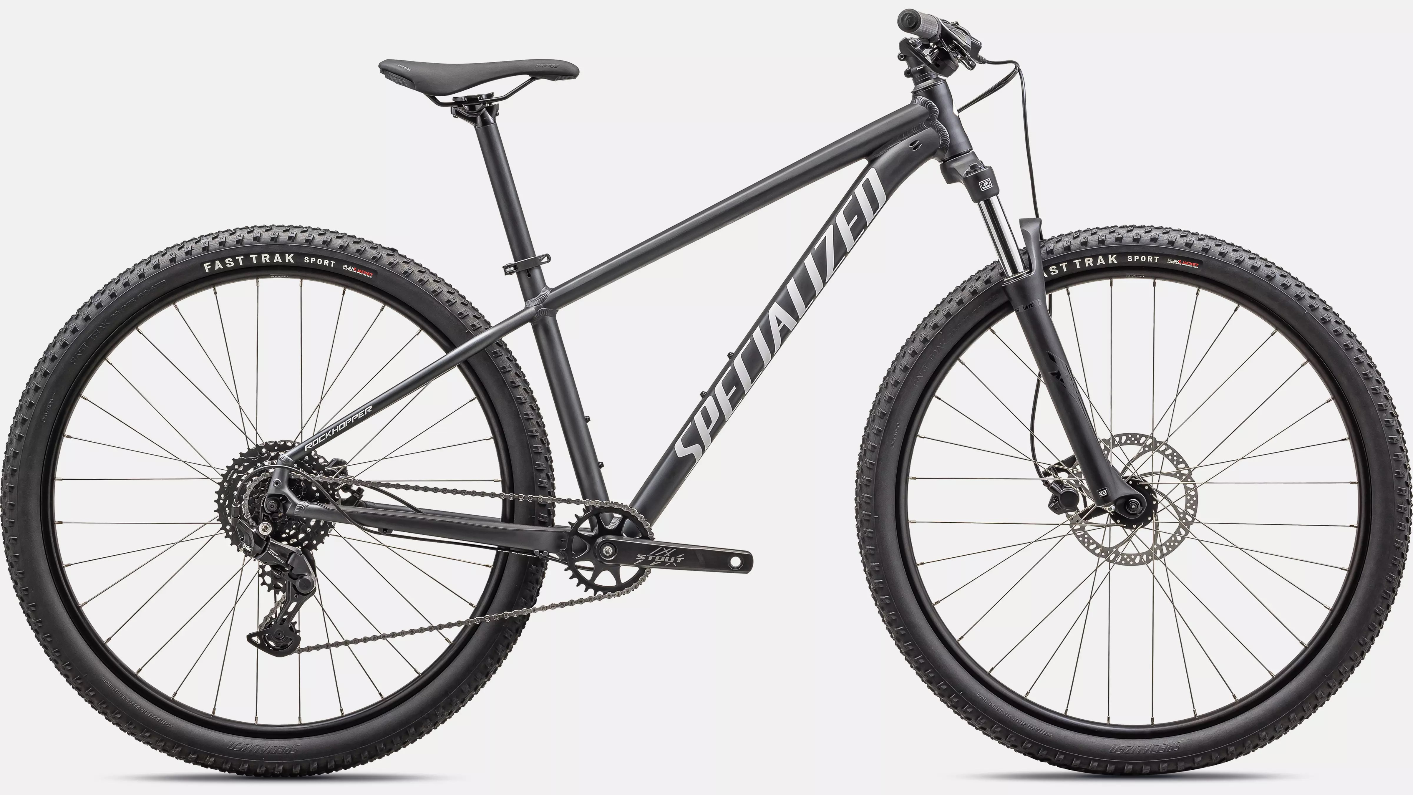 SPECIALIZED Rockhopper Sport KH 27.5 Black X-Small i gruppen CYKLAR / MTB hos Sävedalens Cykel - 1956 (91524-6201)