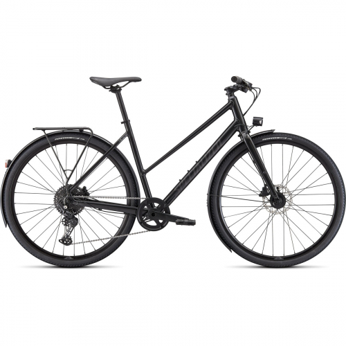 SPECIALIZED Sirrus X 3.0 EQ ST Gloss Black Small i gruppen CYKLAR / HYBRIDCYKLAR hos Sävedalens Cykel - 1956 (92421-7402)