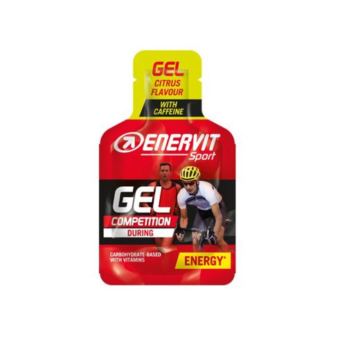 ENERVIT GEL Competition Citron Koffein 25ml i gruppen ENERGITILLSKOTT hos Sävedalens Cykel - 1956 (98613)