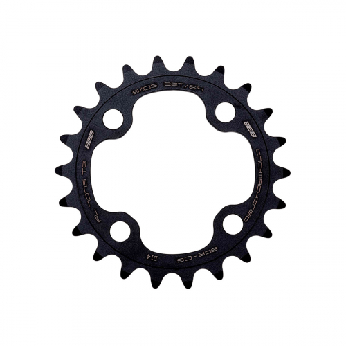 BBB Framdrev RoundAbout Sh 22T 64 mm 4-bult i gruppen CYKELDELAR / KLINGDREV / BCD  64 hos Sävedalens Cykel - 1956 (BCR-0622)