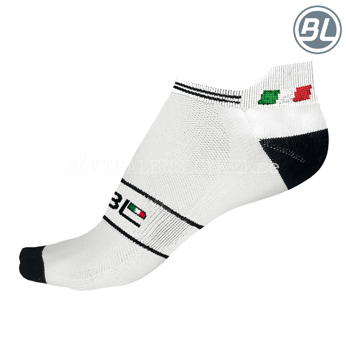 BL Kasper Socks White i gruppen  hos Sävedalens Cykel - 1956 (BL43965-002-3537r)