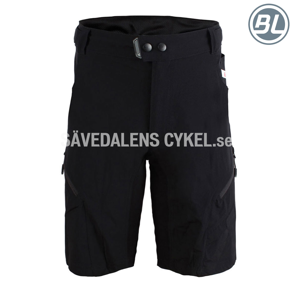 Baggy Trophy Shorts Black i gruppen CYKELKLÄDER & UTRUSTNING / CYKLELKLÄDER / Byxa LVG / Unisex hos Sävedalens Cykel - 1956 (BL44429-001-Sr)