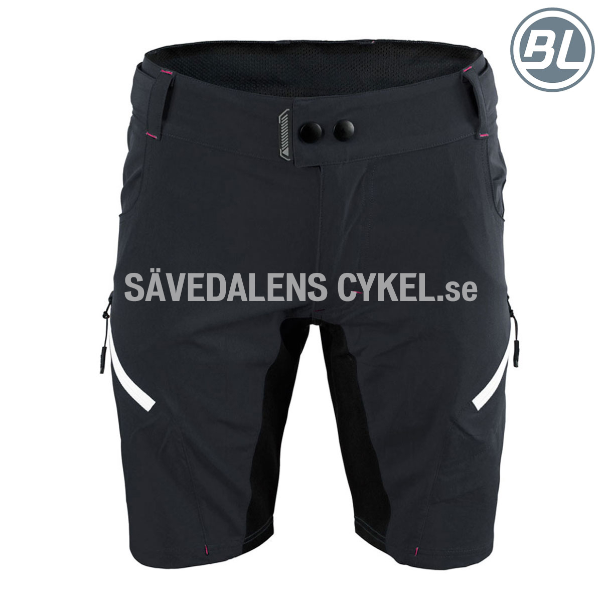 Baggy Intense Woman Shorts Black i gruppen CYKELKLÄDER & UTRUSTNING / CYKLELKLÄDER / Byxa LVG / Unisex hos Sävedalens Cykel - 1956 (BL44435-001-Sr)