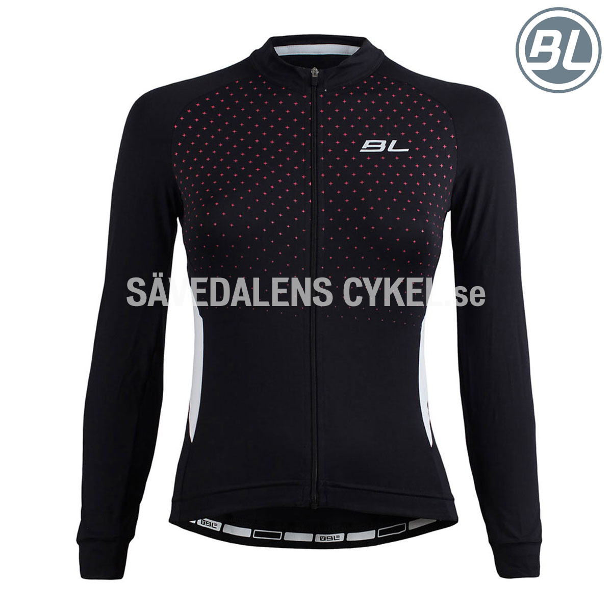 Poetica Long Sleeves Jersey Black i gruppen CYKELKLÄDER & UTRUSTNING / CYKLELKLÄDER / Tröja Lång Ärm / Dam hos Sävedalens Cykel - 1956 (BL44589-001-Sr)