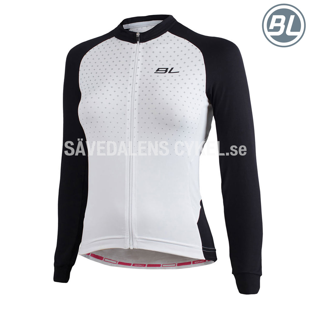 Poetica Long Sleeves Jersey White/Black i gruppen CYKELKLÄDER & UTRUSTNING / CYKLELKLÄDER / Tröja Lång Ärm / Dam hos Sävedalens Cykel - 1956 (BL44589-054-Sr)