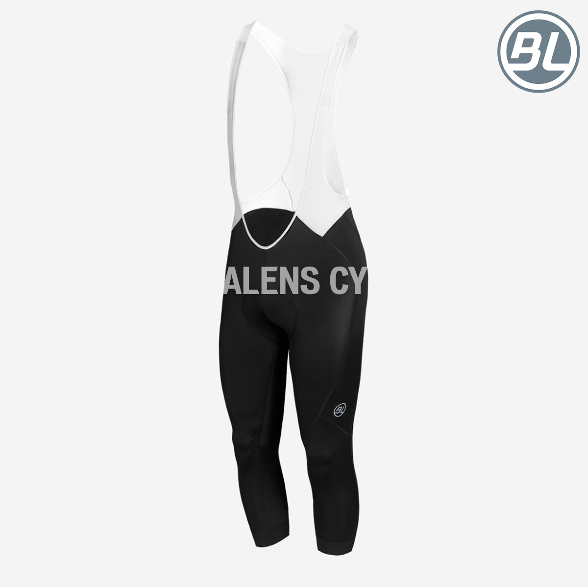 Liegi 3/4 Bibshort Black i gruppen CYKELKLÄDER & UTRUSTNING / CYKLELKLÄDER / Byxa LVG / Unisex hos Sävedalens Cykel - 1956 (BL44624-001-Mr)